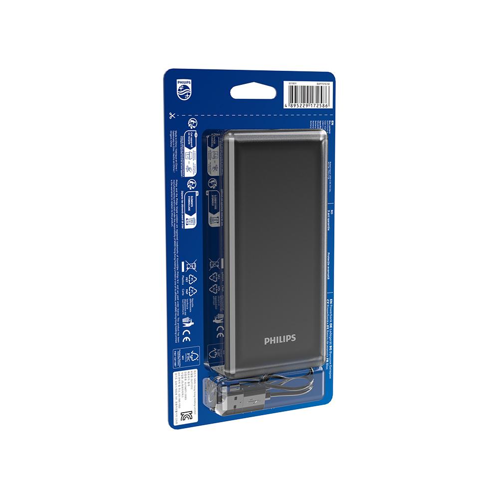 필립스 슬림 보조배터리 고속충전 대용량 PD20W 20000mAh QC3.0 양방향 상품 이미지 4