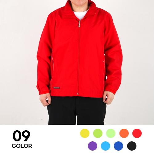 후드 내장 심플 바람막이 자켓 M-3XL 간절기 방풍 작업복 단체 유니폼 상품 이미지 1