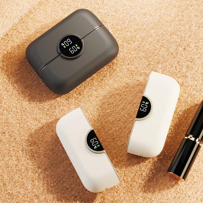 캠텔 마그네틱 온도조절 LED디스플레이 듀얼 손난로 3000mAh+3000mAh 상품 이미지 1