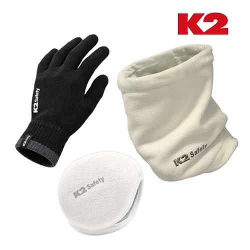 K2 2027년형 겨울 방한용품 버닝 3종 세트 (귀마개+넥워머+니트장갑) (복사본) 상품 이미지 4