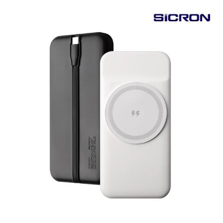 시크론 맥세이프 고속 PD 유무선 보조배터리 10,000mAh MSQ-810 MAX 35W 상품 이미지 3