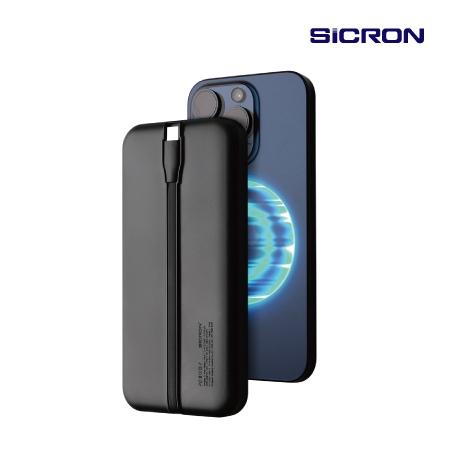 시크론 맥세이프 고속 PD 유무선 보조배터리 10,000mAh MSQ-810 MAX 35W 상품 이미지 2