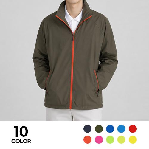 후드 하이넥 안감 바람막이 점퍼 XS-4XL 방풍 간절기 작업복 단체 유니폼 상품 이미지 1