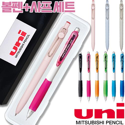 uni유니볼젠토베이직수성펜(0.38/0.5/0.7)+클리프터샤프(0.5)세트 상품 이미지 1
