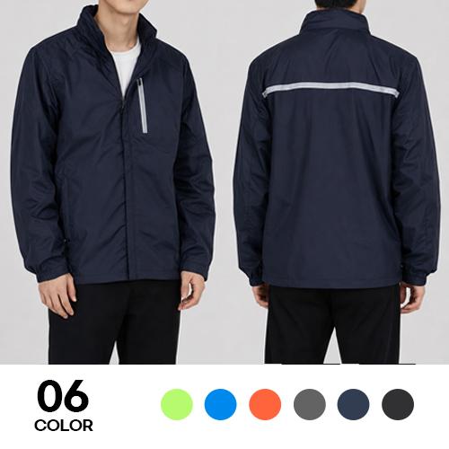 야간 반사 고급 바람막이 점퍼 S-4XL 방풍 작업복 안전 단체 유니폼 상품 이미지 1