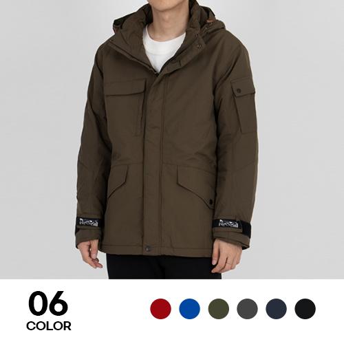 방수 바람막이 폴라폴리스 안감 방한 점퍼 S-4XL 겨울 보온 작업복 단체 유니폼 상품 이미지 1