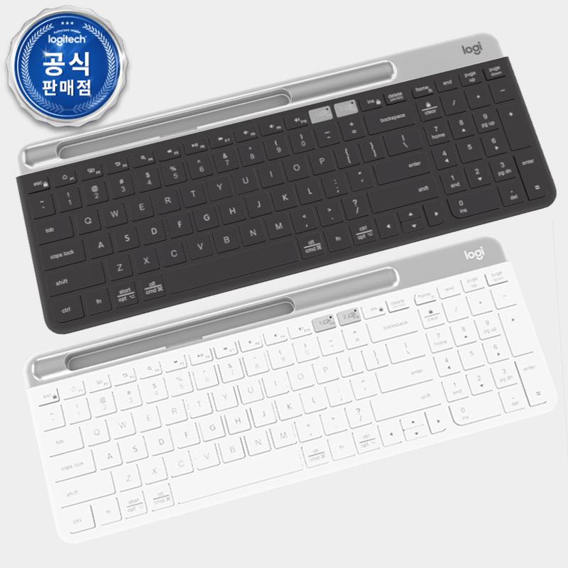 로지텍 코리아 정품 슬림 멀티 무선 블루투스 키보드 K580 상품 이미지 1